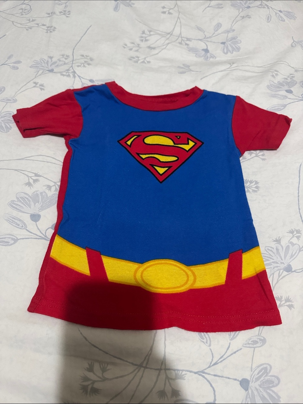 ⭐️Justice League Toddlers Superman Snug Fit PJ Top (Size: 4T)